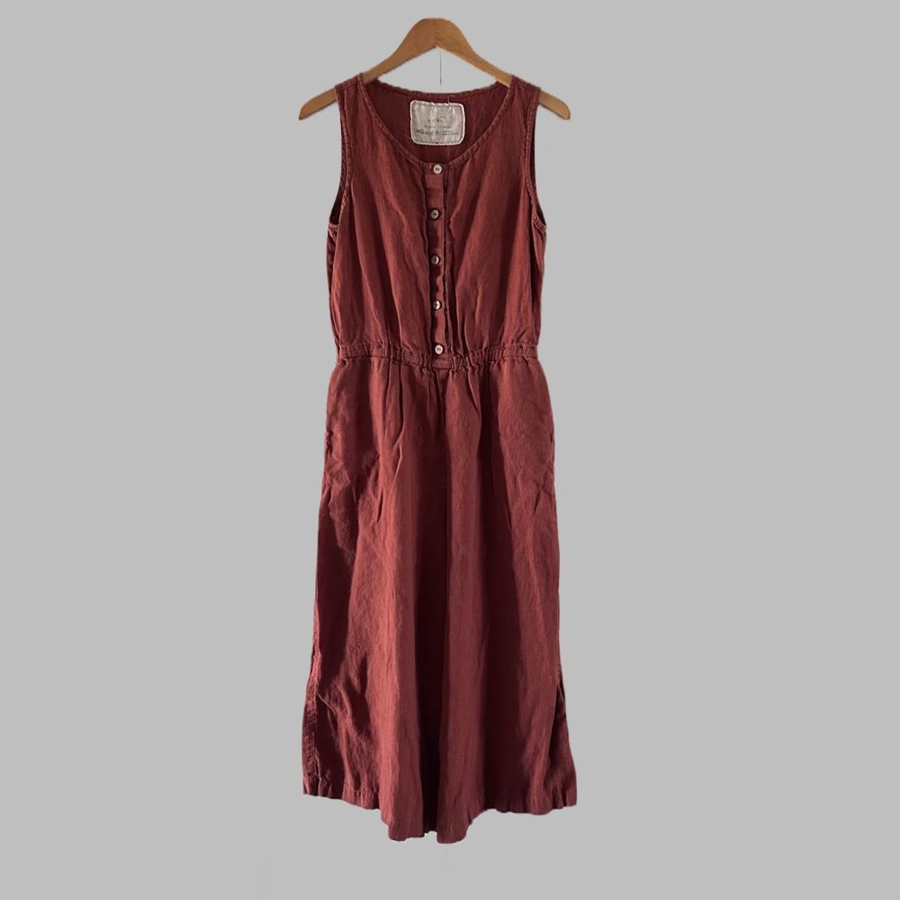 notPERFECTLINEN Wide Leg Jumpsuit